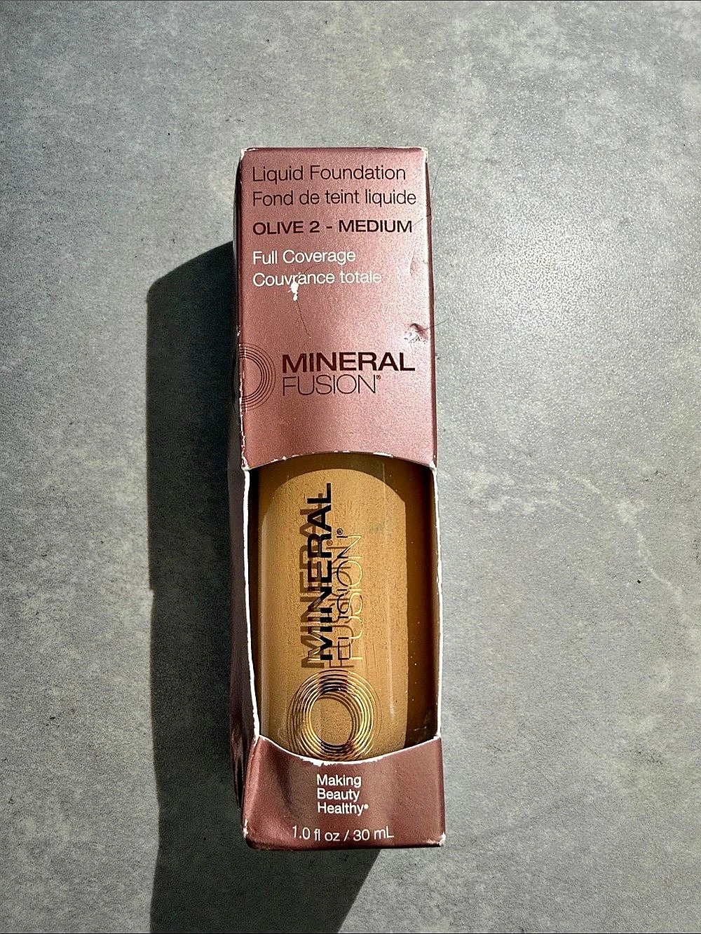 Mineral Fusion Liquid Foundation Olive 2 Medium